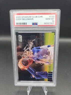 Cody Bellinger PSA 10 -2020 Topps Stadium Club Chrome - Dodgers, Yankees, Cubs